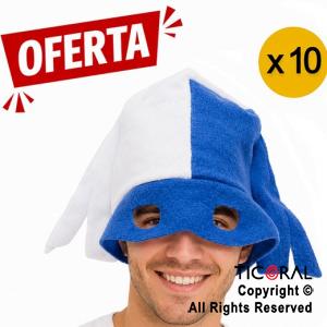 SOMBRERO ARGENTINA PA�O ANTIFAZ x 10